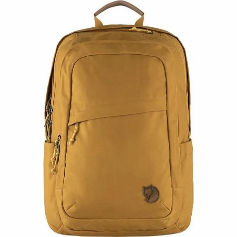 Fjallraven Men Räven 28 Backpack Yellow PH220455 Philippines